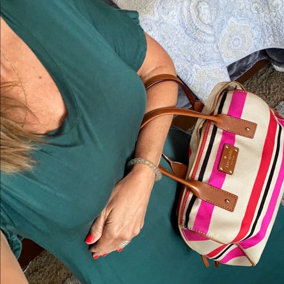 Kate Spade canvas purse - Picture 9 of 9